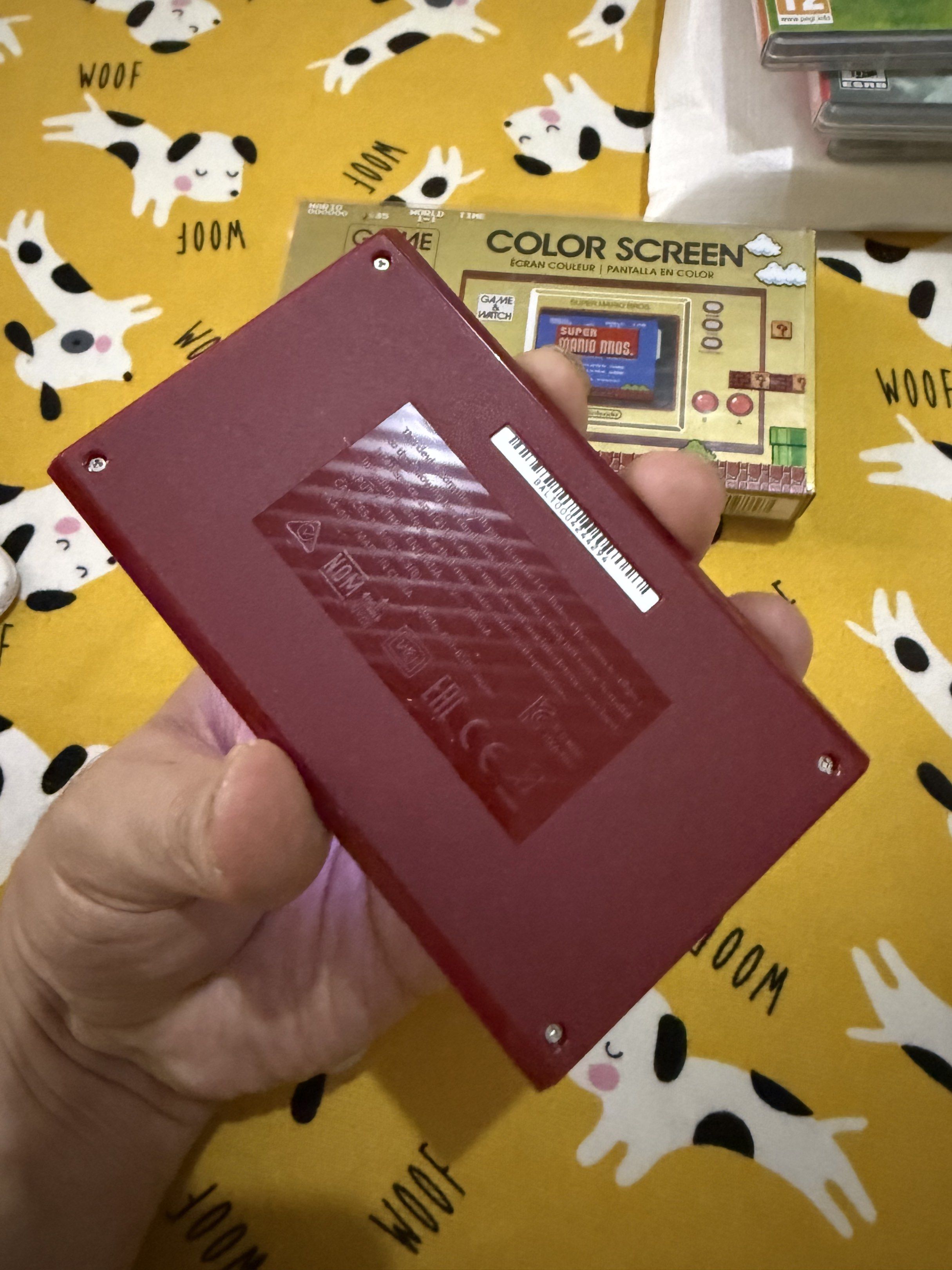 Mario Game and Watch (Category: Nintendo) located in Valenzuela. Submitted by gamerboy19 (Listing ID 1418828388, Image 2). Description: Almost new 2 times used only 99% smooth no issue SDD✅ .