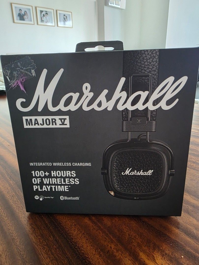Marshall Major V Wireless Headphones - Black