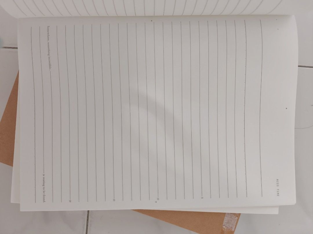 Notebook (Category: Stationery & School Supplies) located in Singapore. Submitted by pris16 (Listing ID 1418910973, Image 4). Description: Used one/two pages oni P1&2: From green party. Selling at $2 P3&4: From green party. Selling at $2, Qty:2 P5&6: From Muji. Selling at $1(If buy with the others, can CONSIDER free) Price fixed, meetup can nego(NS line/punggol coast mrt oni).