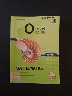 O Level Mathematics Topical Revision Notes, Hobbies & Toys, Books ...