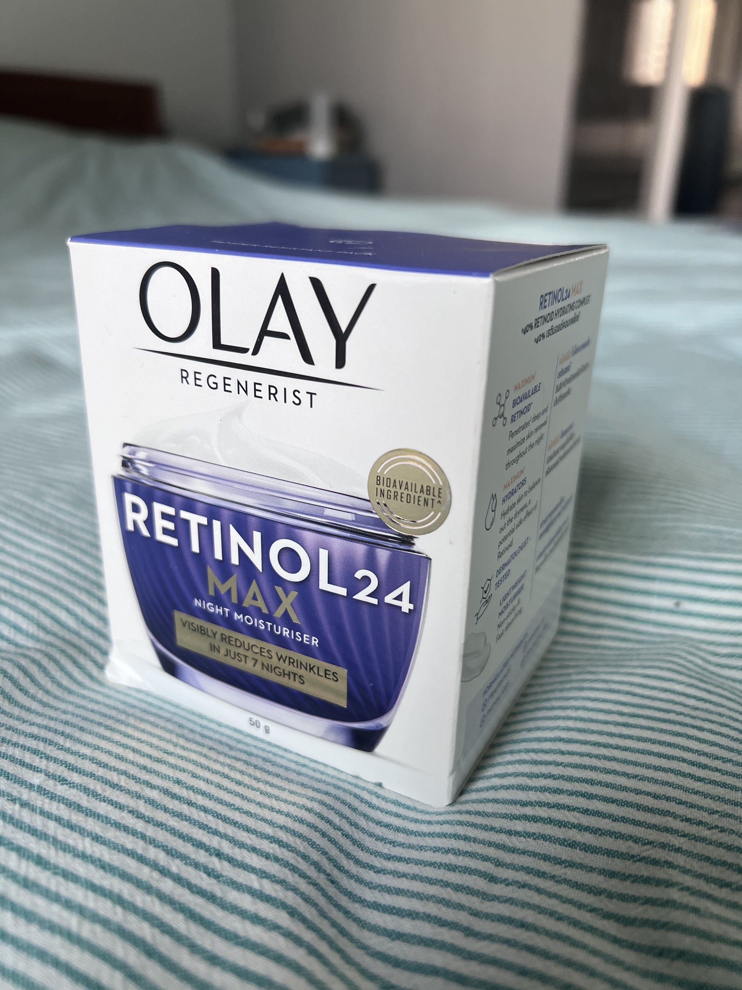 Olay Regenerist Retinol 24 Max, Beauty & Personal Care, Face, Face Care ...