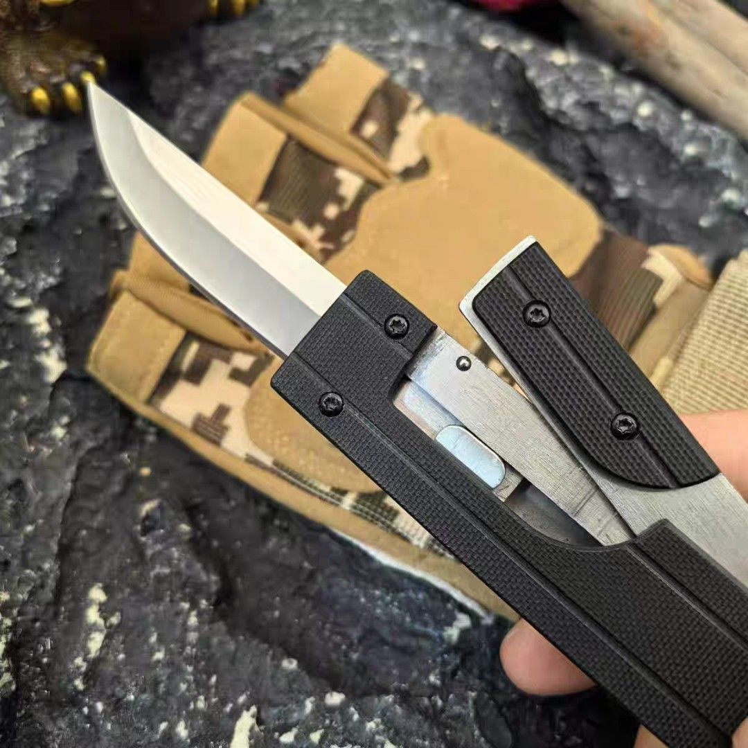 O-Ling Nikraker Gravity Utility Knife (Category: Hiking & Camping) located in Manila. Submitted by pasyal (Listing ID 1360151553, Image 3). Description: O-Ling Gravity Camping Knife 7Cr15Mov steel G10 liner glass breaker bearing finger hole pls visit my EF BEE Paige for videos: Pasyal Heavy Industries.