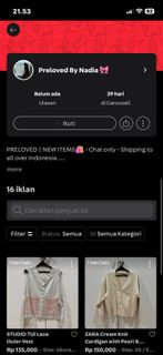 (Kategori: ) berada di . Dikirim oleh esbepreloved (ID iklan 1418869019, Gambar 1). Deskripsi: .