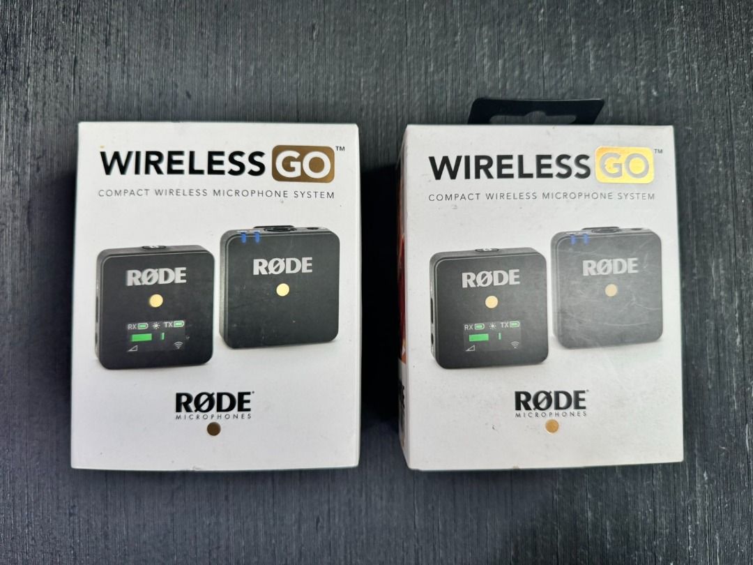 Rode Wireless GO (Category: Microphones) located in Caloocan City. Submitted by jmicael (Listing ID 1418864522, Image 1). Description: 2 pieces available. Bought around Q2 2020. Item was never used. 📍 Open for inspection at The Grove by Rockwell (we can agree on a date and time 😄). Full list of items for sale here: https://rpsycael.notion.site/ucastgaragesale.