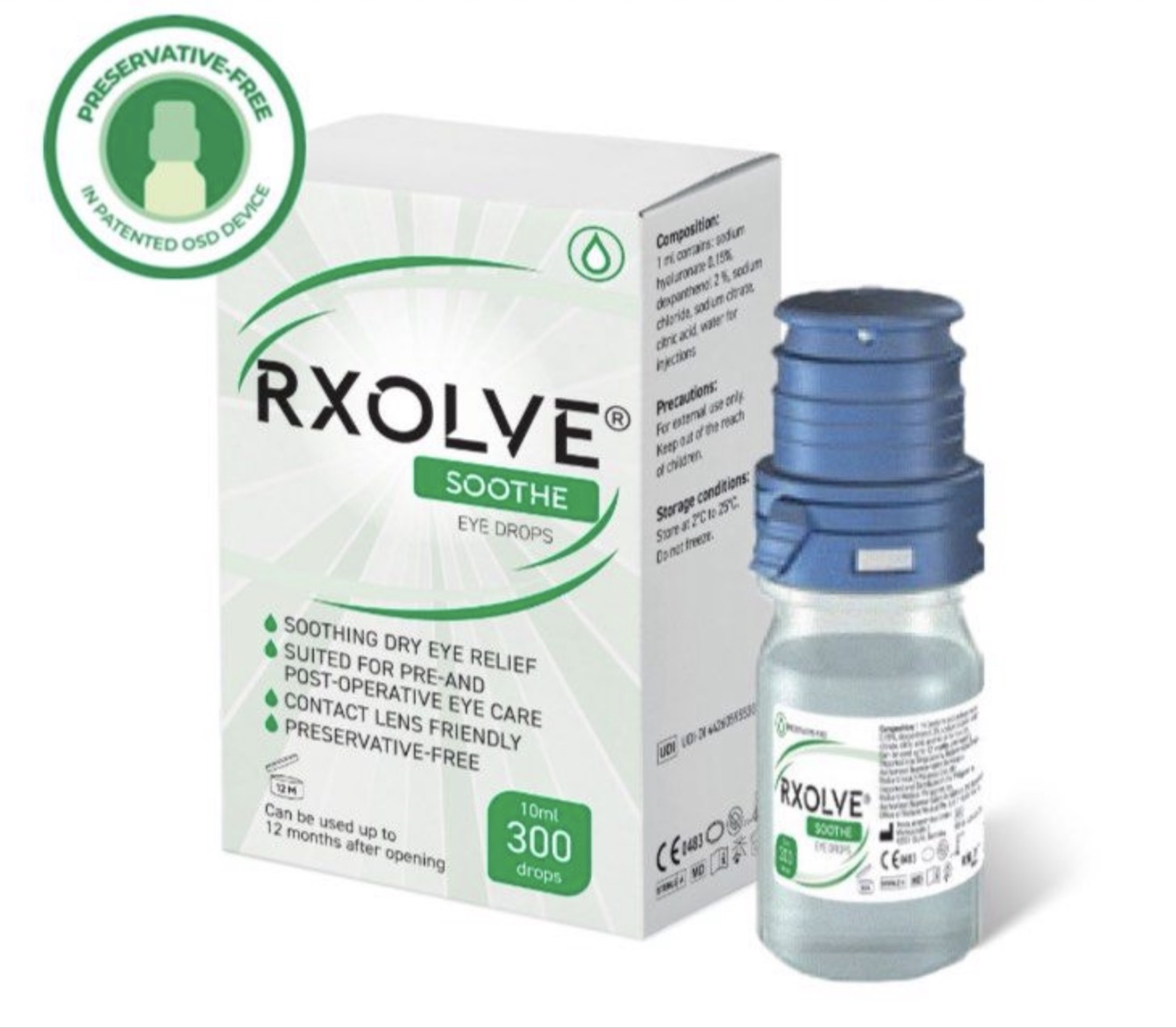 Rxolve Soothe Eye Drops - 10ml, Beauty & Personal Care, Vision Care on ...