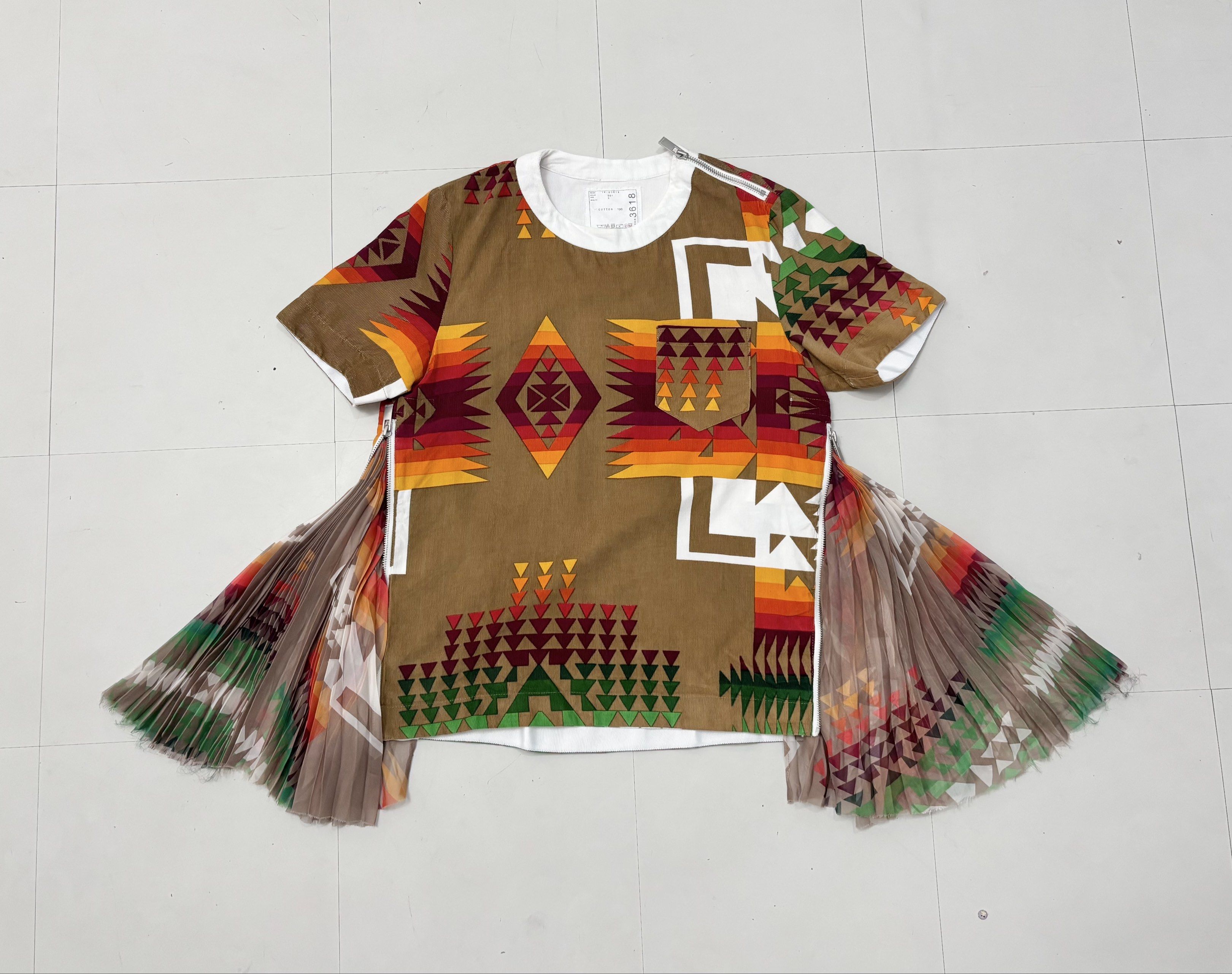 Sacai Japan x Pendleton Shirt, Women's Fashion, Tops, Shirts on