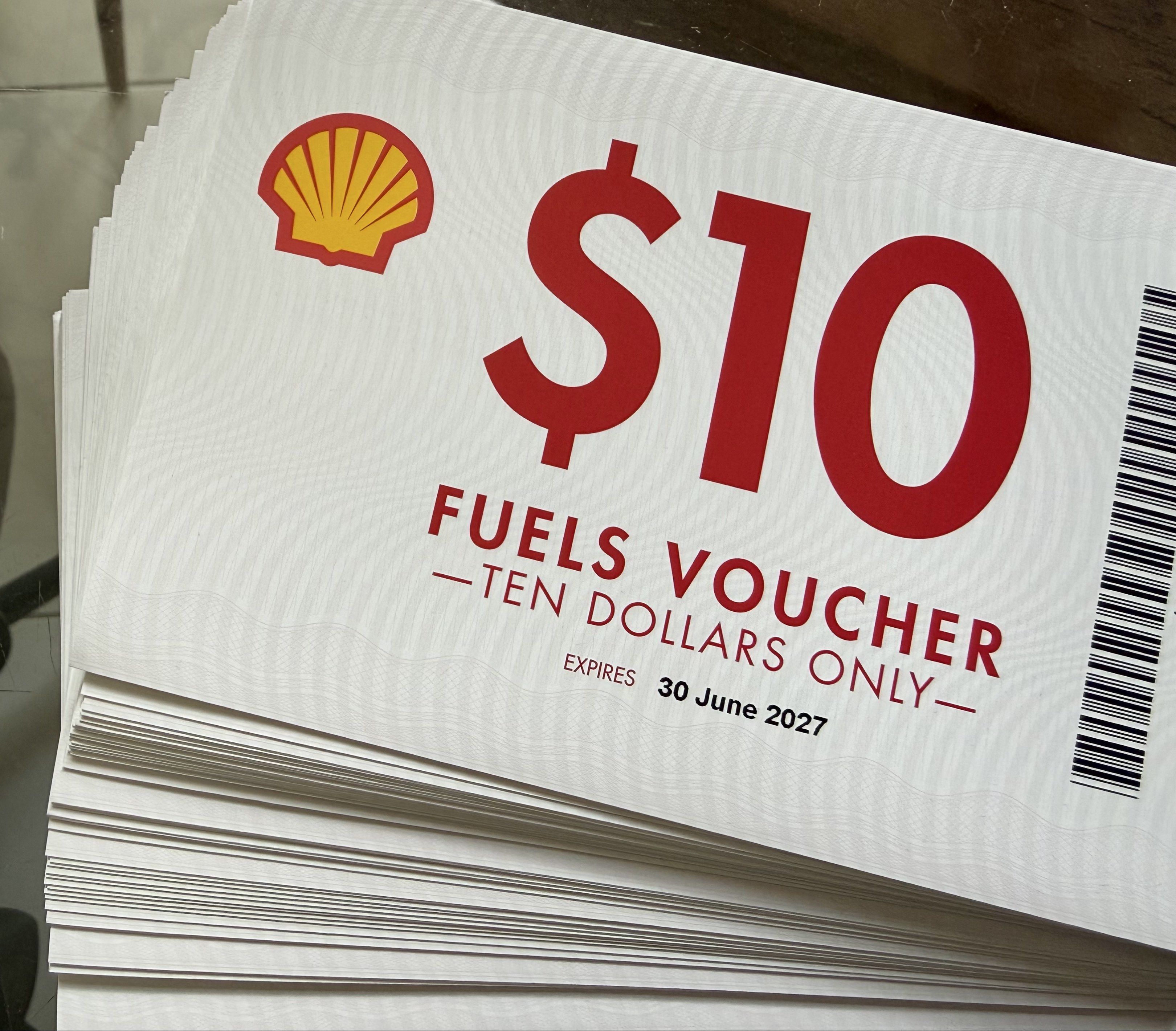 Shell Fuels Voucher - $10, Tickets & Vouchers, Vouchers on Carousell