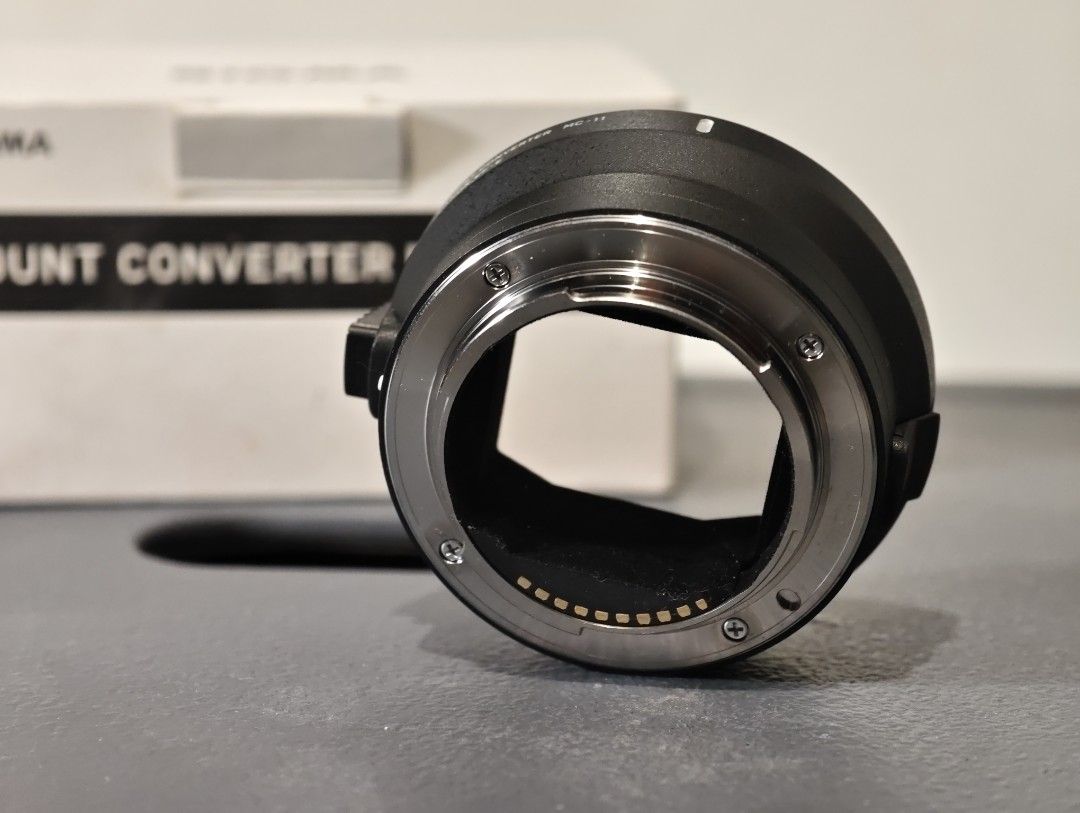 Sigma MC-11 Adapter (Category: Lens & Kits) located in General Trias. Submitted by fiercewolf.5ad06f (Listing ID 1418935374, Image 3). Description: No to swap. Last price posted. No reply means not interested. Available as long as posted. No to kwentuhan. - No Issue, works well Includes: 1. Box, Unit only RFS : No longer need it. Meetup options (no other meeting place other than what is listed below) 1. Sabella Village General Trias Cavite 2. Gat