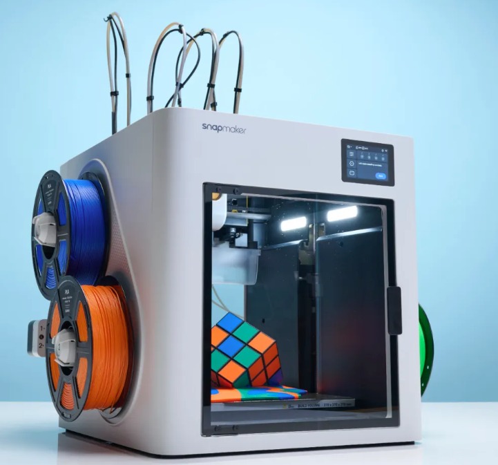 Snapmaker Multi Toolhead 3D Printer U1 - Minimum Purge, Saves Filament ...