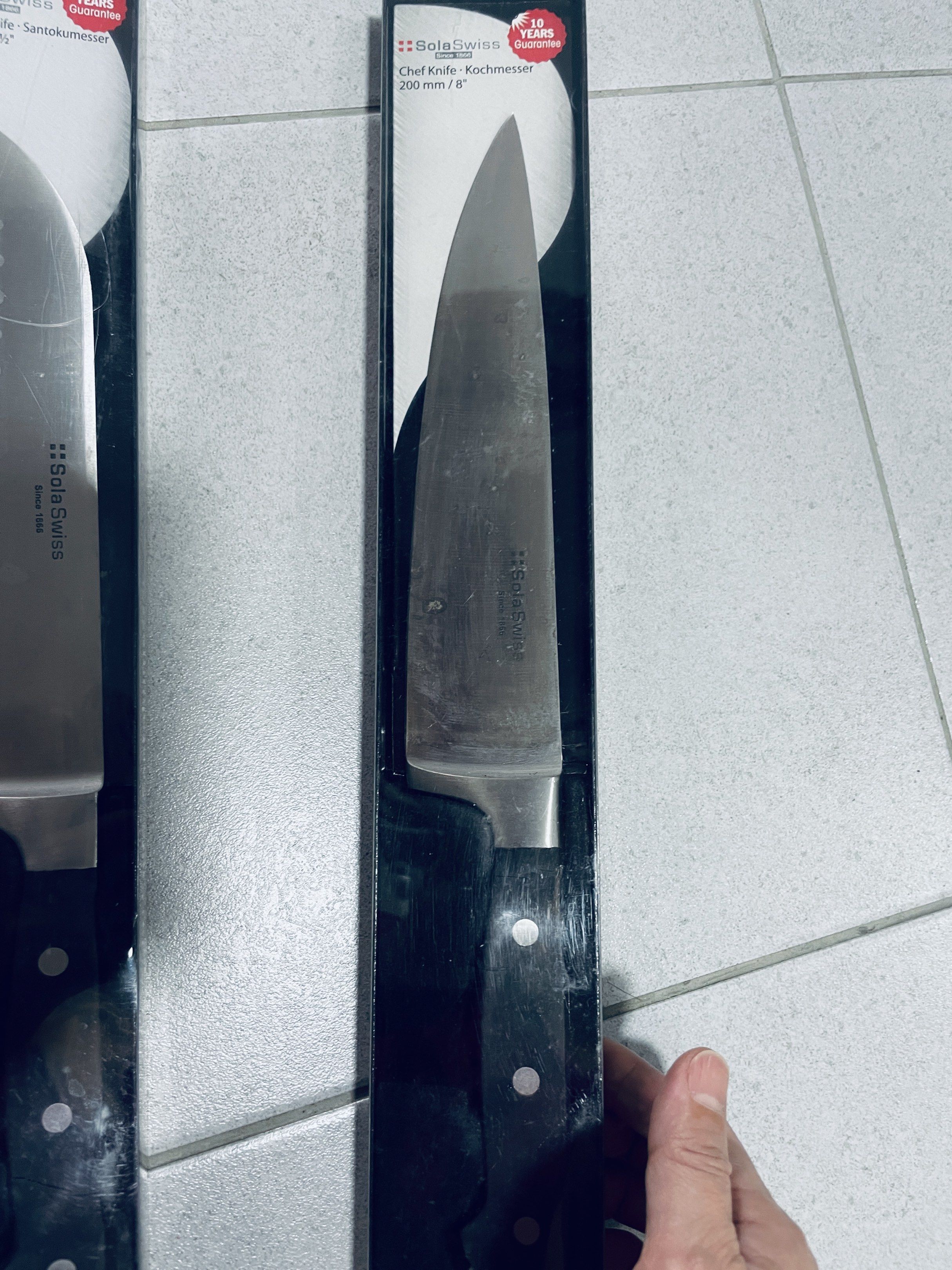 Sola Swiss Kitchen Knife Set - Brand New442953118935296004