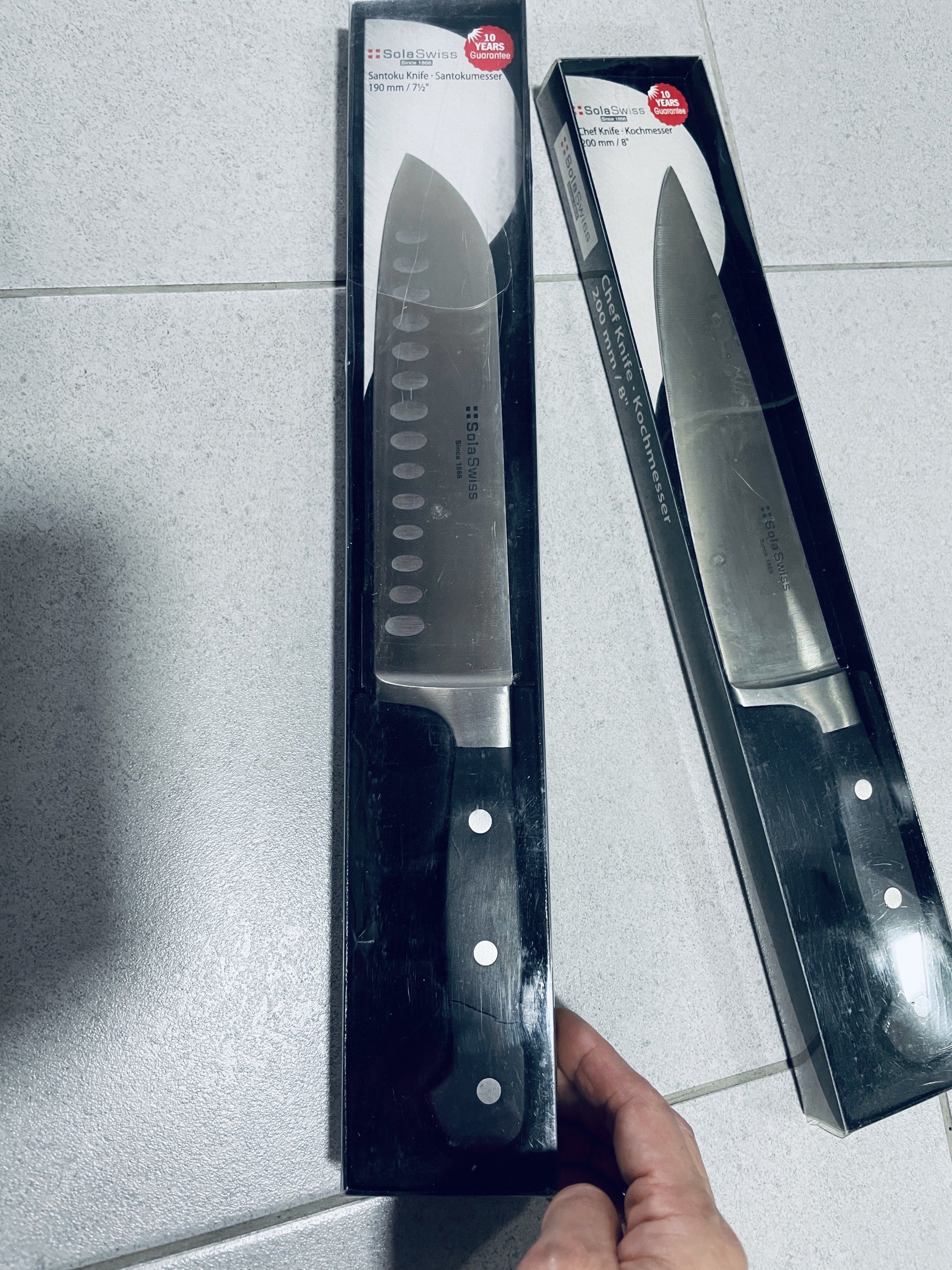 Sola Swiss Kitchen Knife Set - Brand New442953118935296003