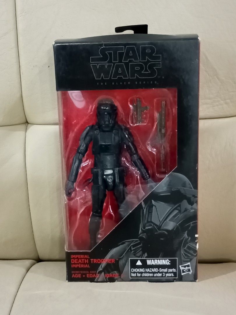 Star Wars Black Series Death Trooper (Category: Figurines & Statues) located in Lipa City. Submitted by toxmendoza (Listing ID 1418924148, Image 1). Description: Brand new, sealed 6 inch scale figure by Hasbro. I have 2 pcs available. Can be shipped thru Flash express or LBC. Meet up around Lipa City..