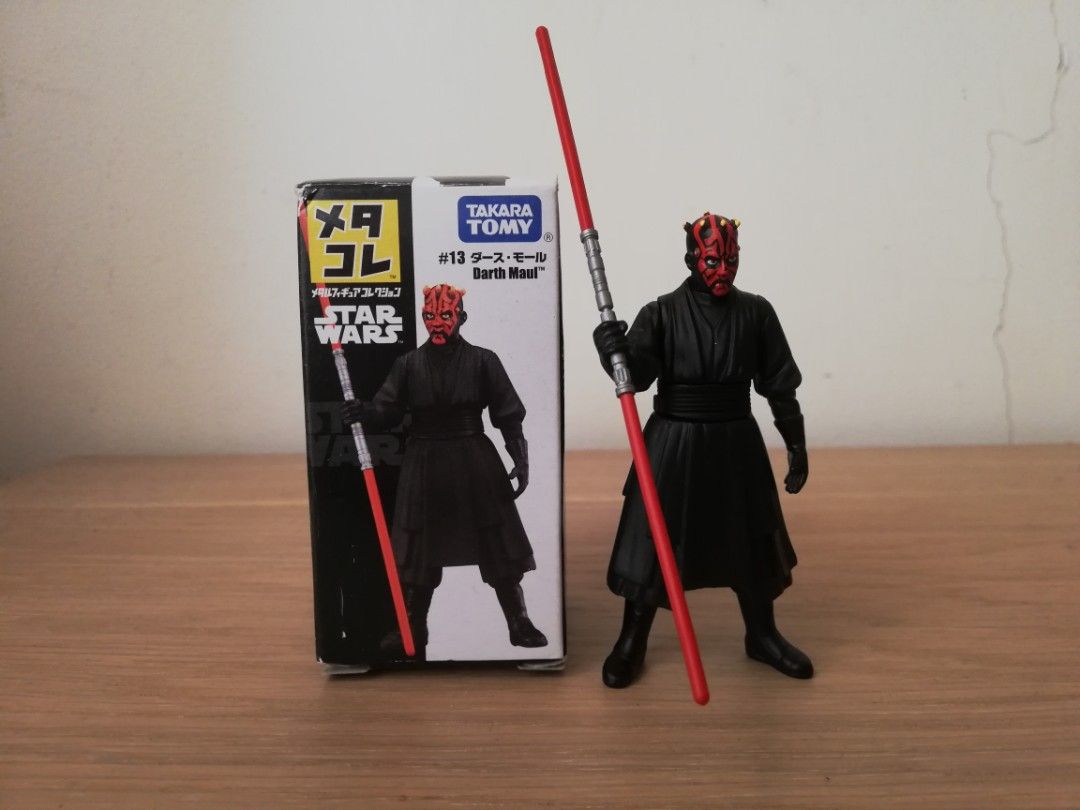 Starwars Darth Maul (Category: Figurines & Statues) located in Antipolo. Submitted by cyanwong1933495 (Listing ID 1418866213, Image 2). Description: - 7cm Action figures.