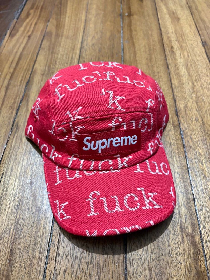 Supreme F*ck Denim Camp Cap (Category: Caps & Hats) located in Batangas. Submitted by urbanhunter. (Listing ID 1418936709, Image 1). Description: Supreme F*ck Denim Camp Cap Brand New 4500 Free Shipping.