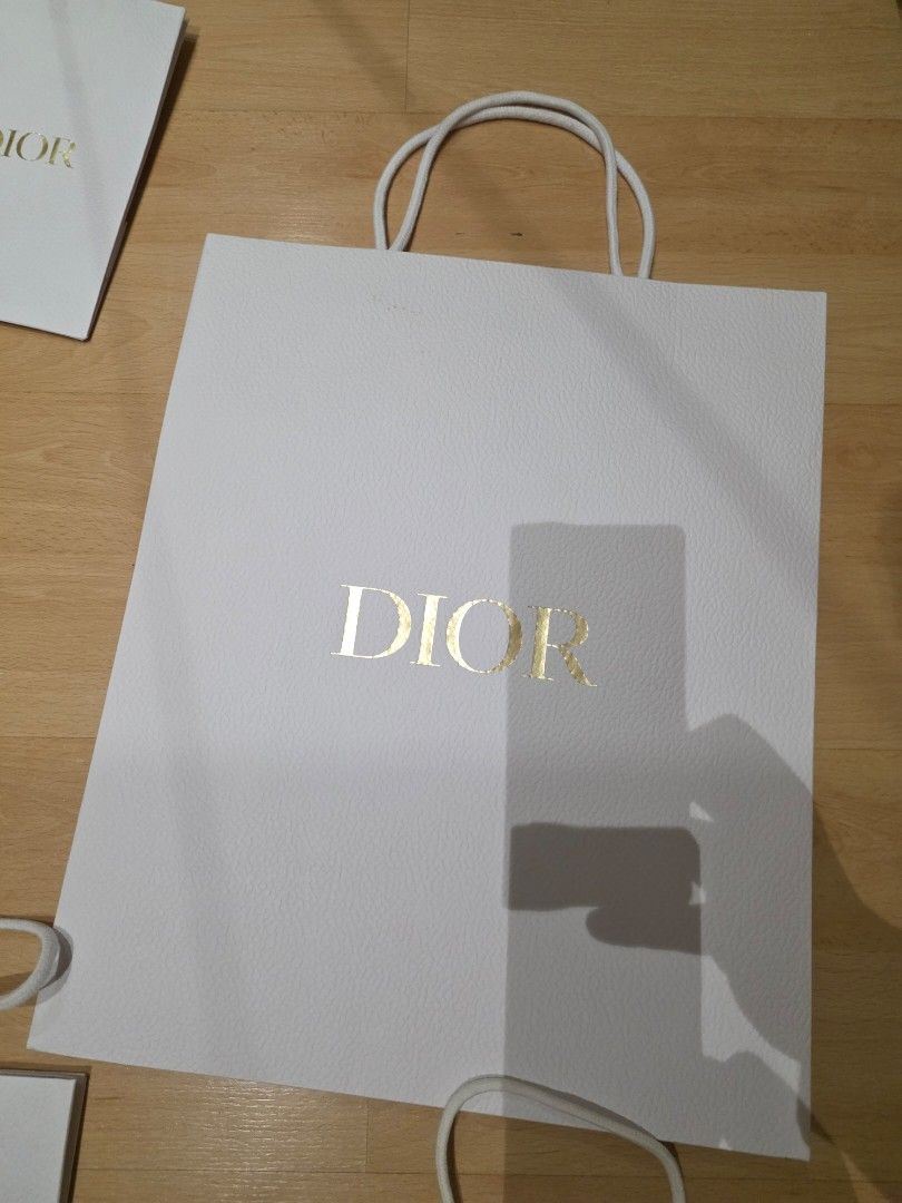 TAKE ALL - Dior Paper Bags Assorted Sizes (Category: Luxury Bags & Wallets) located in Paranaque City. Submitted by jayo88 (Listing ID 1418780568, Image 3). Description: for sale take all Dior Paper bags. buyer responsible for courier no individual offers.