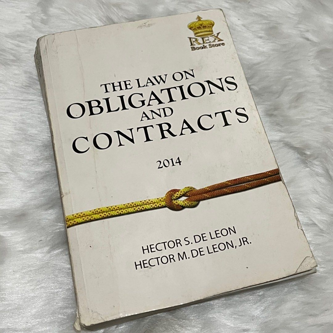 The Law on Obligations and Contracts 2014 (Category: Textbooks) located in Carmona. Submitted by declutter_girliepop (Listing ID 1418926024, Image 1). Description: -has writings about explanation, no highlights rfs: no longer needed.