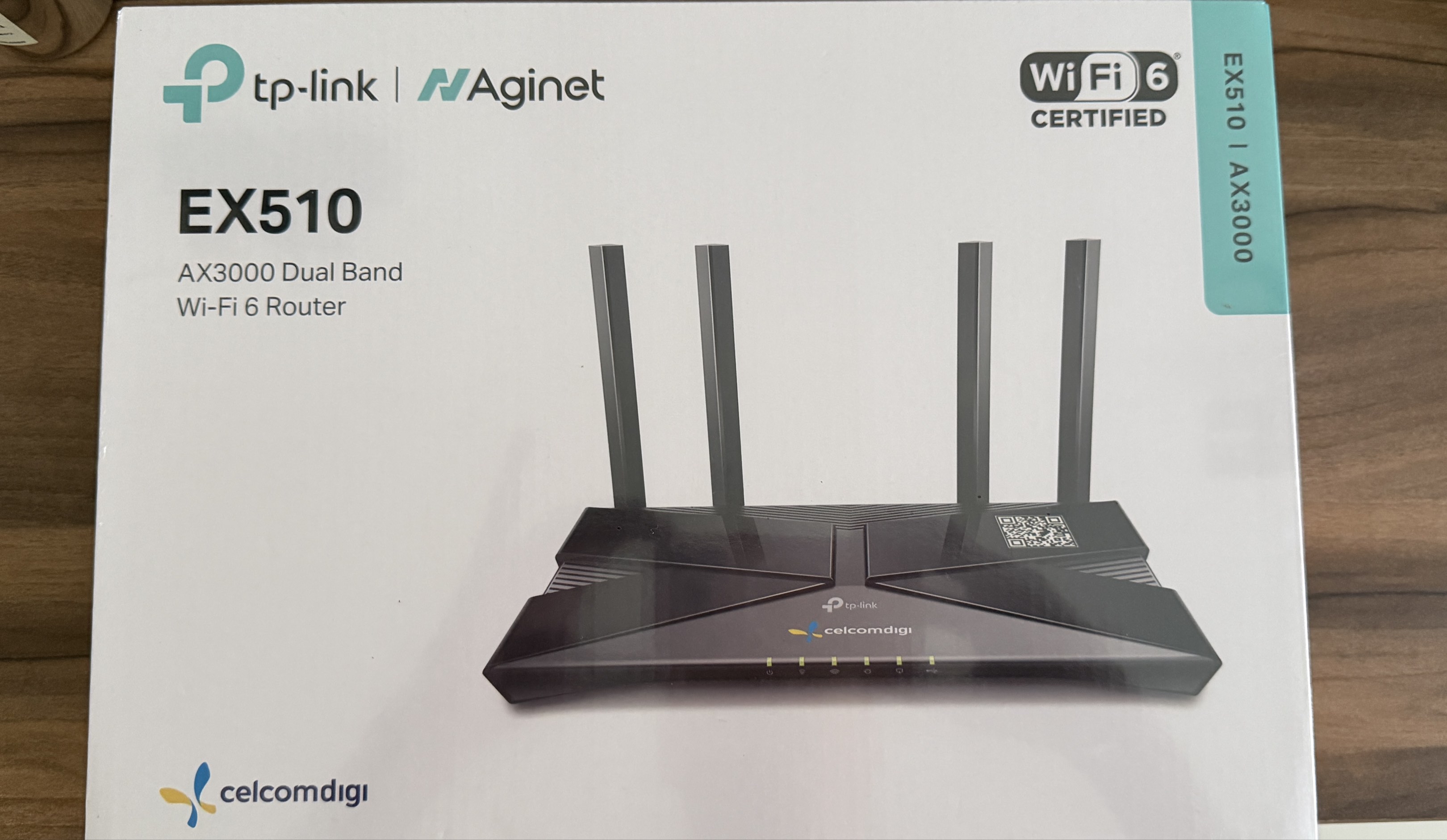 TP-Link EX510 AX3000 Dual Band Wi-Fi 6 Router, Computers & Tech, Parts ...