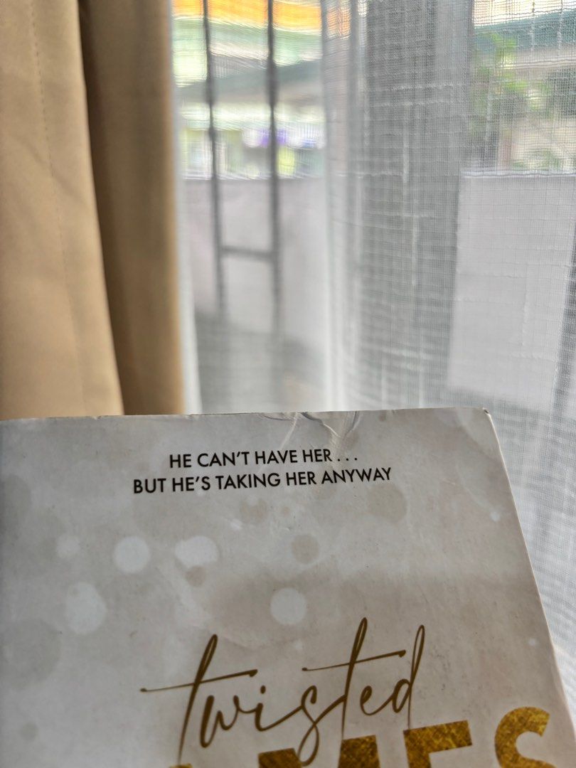 Twisted Games by Anna Huang (Category: Storybooks) located in Manila. Submitted by micabookiee (Listing ID 1418793718, Image 3). Description: Has slight flaw as seen in the 3rd pic other than that the book is in good condition. DM me for more pics 📍 LIGID-TIPAS, TAGUIG CITY MOP: Gcash MOD: Lalamove/Grab delivery/ Meet up at Vista Mall Taguig or SM Megamall.