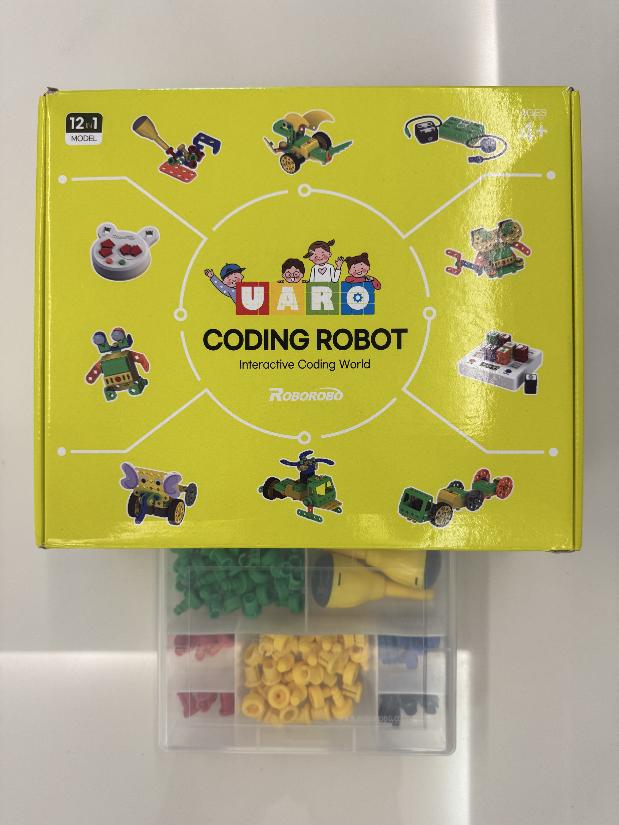 UARO Coding Robot Interactive Coding World, Hobbies & Toys, Toys ...