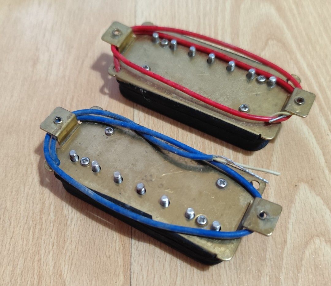 7-string pickups (Category: Music Accessories) located in Singapore. Submitted by sub_tga (Listing ID 1413451163, Image 2). Description: 7-string pickups taken off an Ibanez RGD. Selling as a set only. Self-collect at CCK / Yew Tee mrt station. Price is FINAL 🙏🏽.
