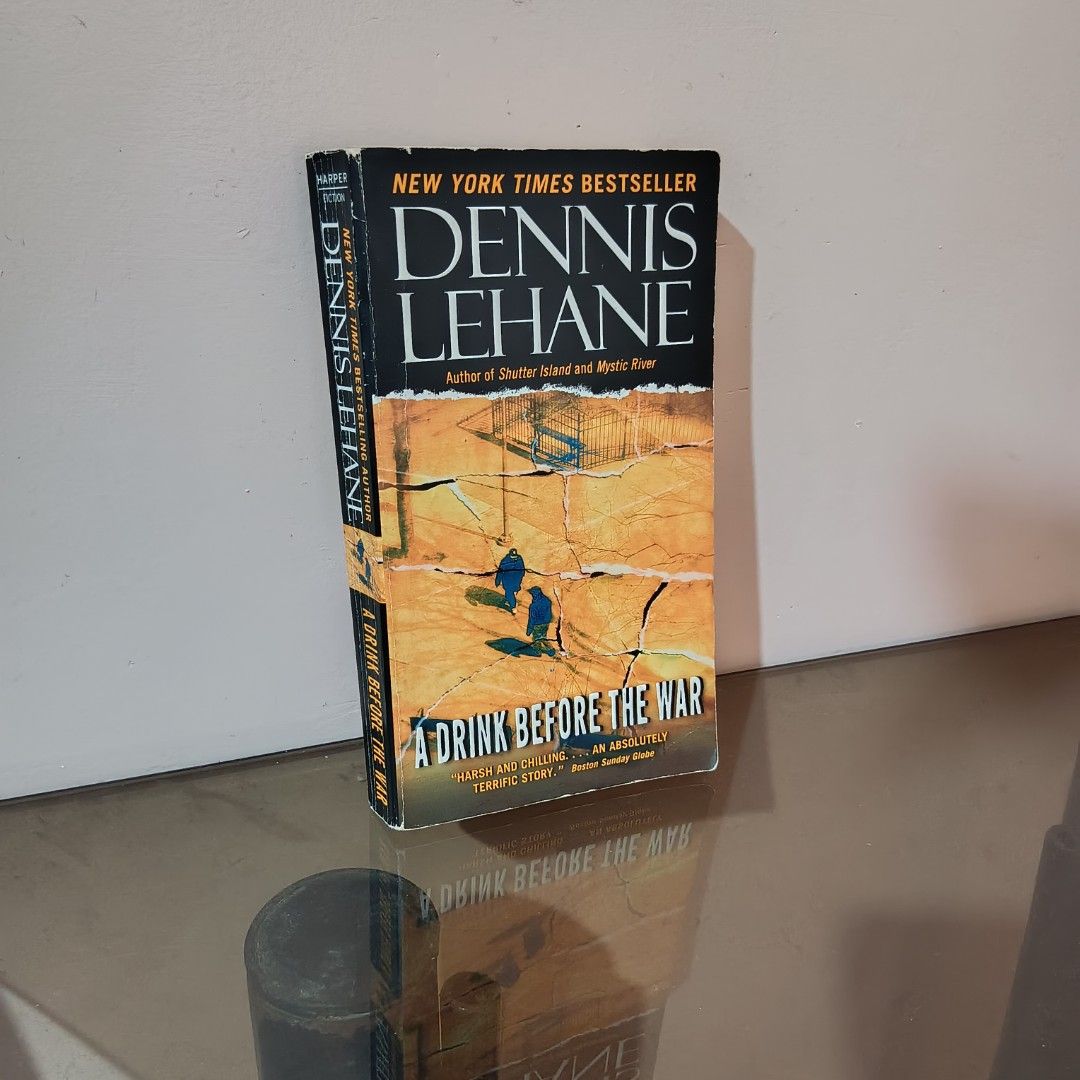 A Drink Before the War by Dennis Lehane (Category: Storybooks) located in Taguig. Submitted by ncomn (Listing ID 1413491715, Image 1). Description: RFS: Decluttering, Done Reading - Meet up on the specified location only or else buyer will handle the delivery/shipping fee. - This is a preloved book, please manage your expectations..
