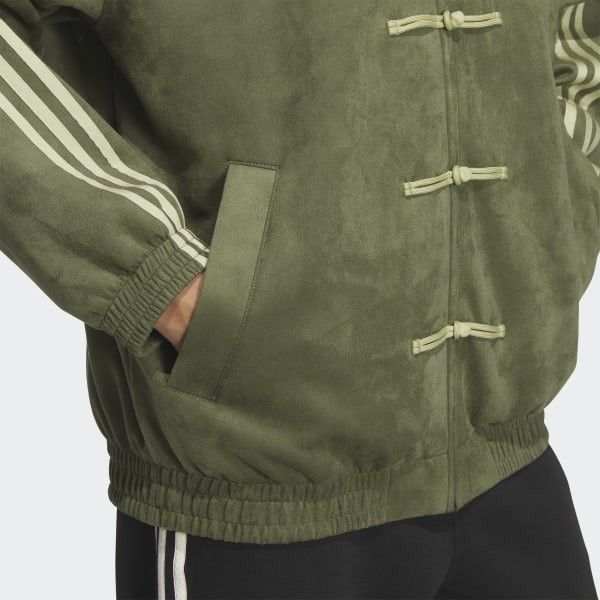 Adidas Focus Olive Green Chinese New Year Jacket KT3847 Cny 2026