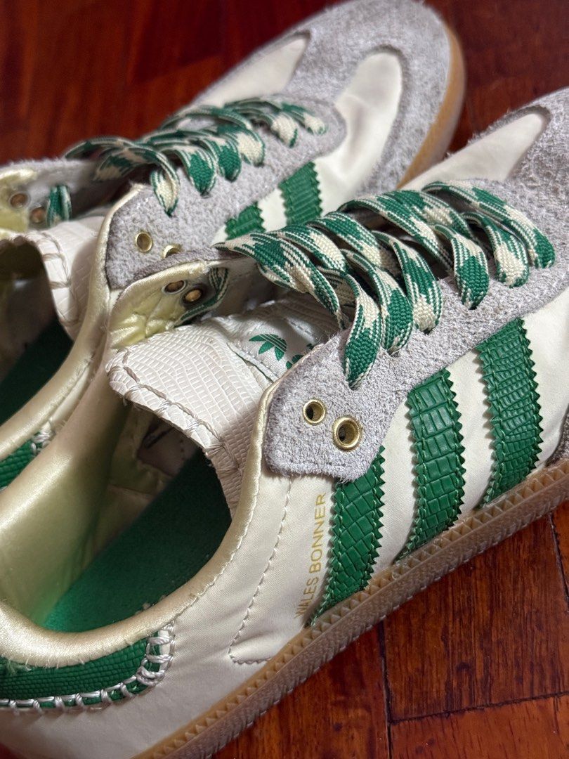 Adidas Samba Wales Bonner (Category: Sneakers) located in Paranaque City. Submitted by stphraynes (Listing ID 1413434793, Image 3). Description: Adidas Samba Wales Bonner - Pre-loved - US 6 (23cm) - Good Condition - Normal sign of usage - needs cleaning only :).