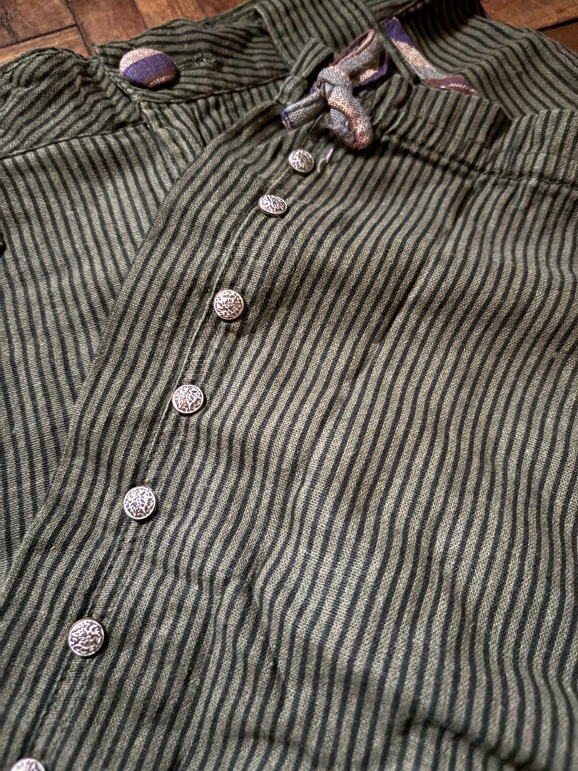 Artka Striped Baggy Pants (Category: Other Bottoms) located in Cainta. Submitted by cocaclutter (Listing ID 1413501466, Image 2). Description: - Cute design - Thrifted from Baguio Only accepting GCash payments. DM for more details !.