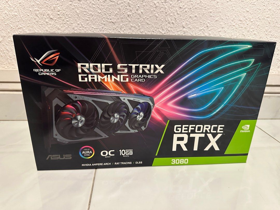 ASUS ROG RTX 3080 10GB VRAM439783373187338240