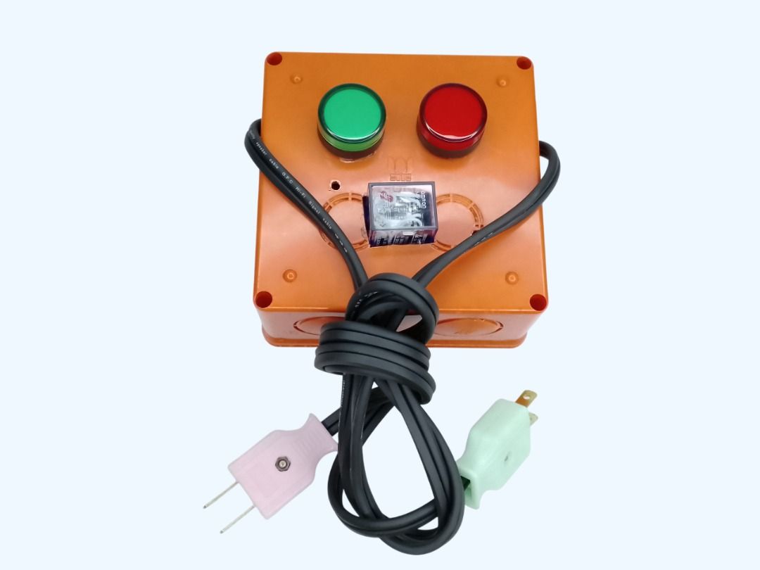 ATS ON/OFF COMPLETE KIT with PILOT LIGHT BULB INDICATOR from SOLAR to DU (Category: Electrical, Adaptors & Sockets) located in Quezon City. Submitted by besteinpc (Listing ID 1413545213, Image 2). Description: ATS ON/OFF COMPLETE KIT with PILOT LIGHT BULB INDICATOR from SOLAR to DU FEATURES: Package Inclusion: 👉a. 1pc Square Box 4x4inc 👉b. 2pcs 220V Pilot Bulb 👉c. 1pc Power Relay 5A AC 220V MY4NJ 14 Pin 👉d. 2pcs Male Plug 👉e. 2pcs 1-meter Fl