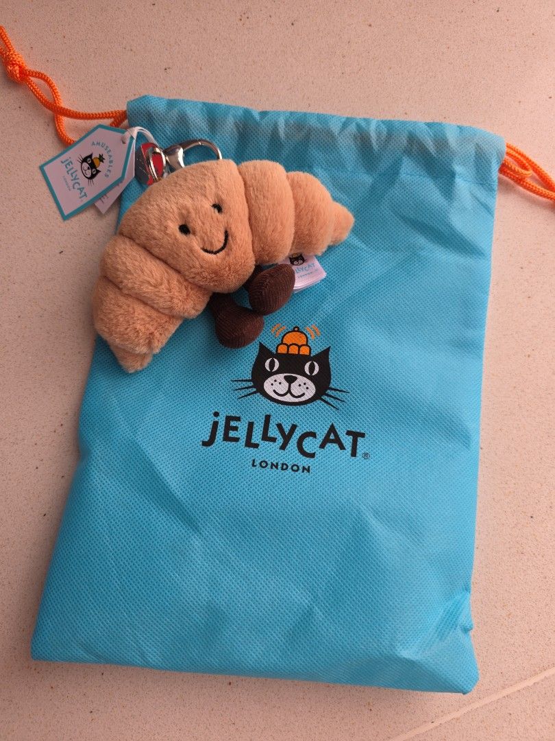 Authentic Jellycat Croissant Keychain, Hobbies & Toys, Toys & Games on — free download