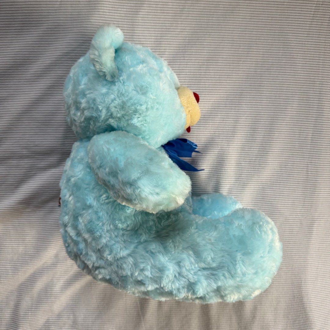 Blue Magic Teddy Bear (Category: Plushies & Soft Toys) located in Rizal. Submitted by shop.preloved.ph (Listing ID 1413538624, Image 2). Description: Size = 30x30cm No stain No paper bag included.