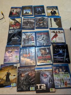 Blu-ray 3D Movie Bundle - Harry Potter, Yogi Bear, Incredibles, Hobbies ...