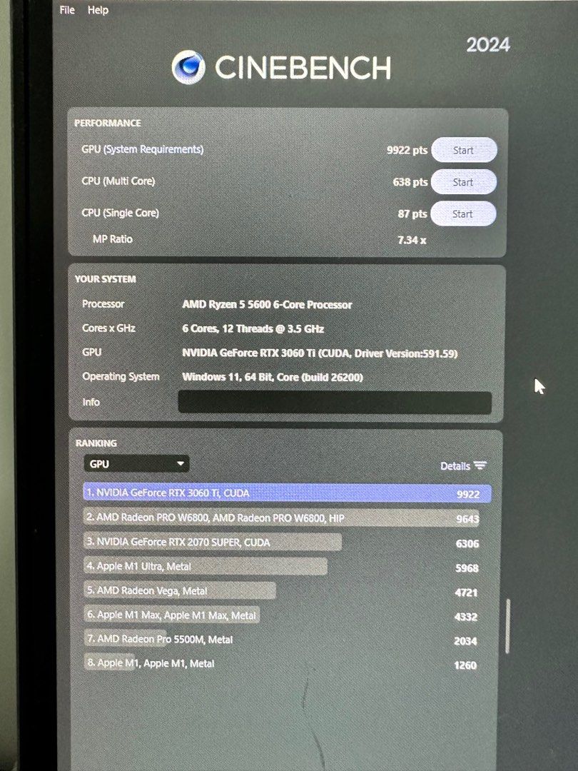 Gaming PC RTX 3060ti65561095054465113