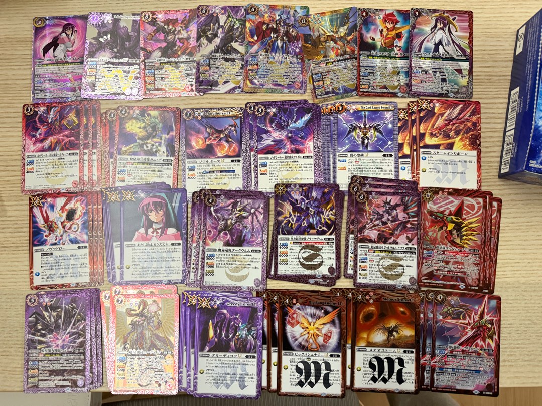 BSC50 超星deck battle spirits 馬神彈 魔魅 超神星龍 滅神星龍, 興趣及遊戲, 玩具 & 遊戲類 - Carousell
