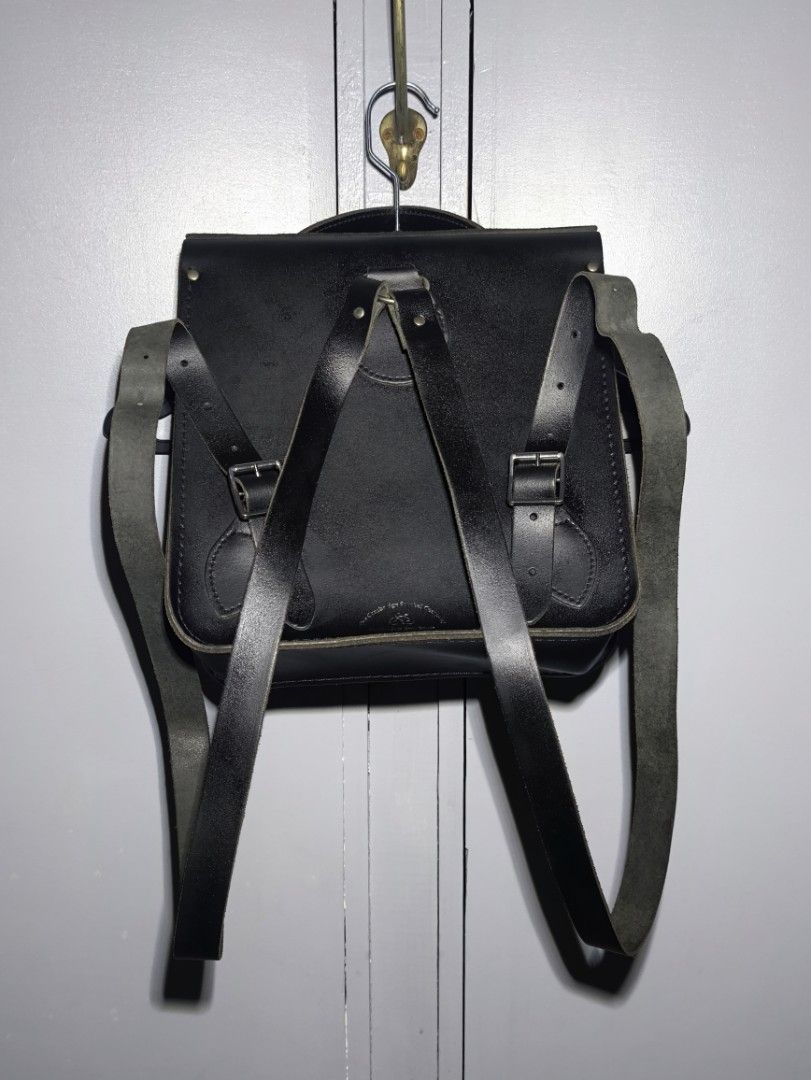 CAMBRIDGE SATCHEL "The Portrait Small Bagpack" (Category: Backpacks) located in Manila. Submitted by rewearables.mnl (Listing ID 1413462354, Image 3). Description: FOR SALE -CAMBRIDGE SATCHEL "The Portrait Small Bagpack" CONDITION:9/10 COLOR RATE:10/10 ISSUE: GLOSS Stain on Flap Part ASKING PRICE:2500 **REWEARABLES PRODUCT DISCLAIMER** All thrift items are pre-loved and may show minor signs of wear or age. Please review photos and descriptions ca