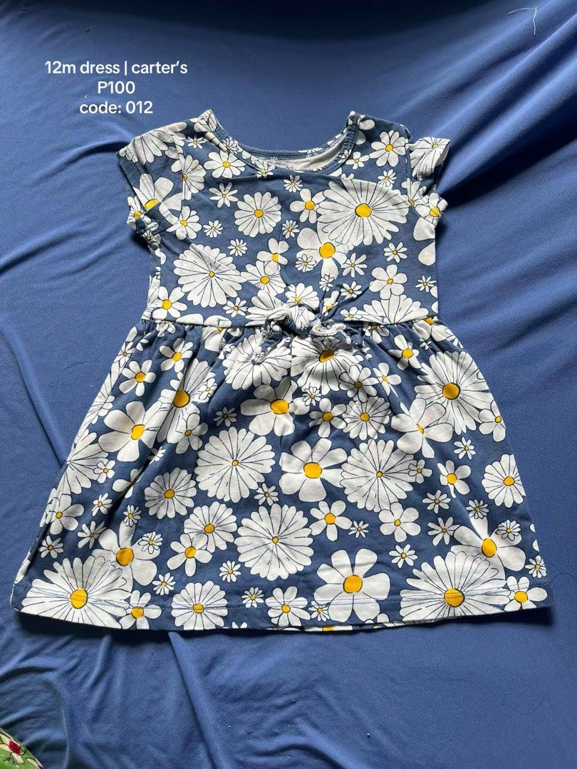 Carter’s Dress 12m (Category: Babies & Kids Fashion) located in Bulacan. Submitted by themostloved (Listing ID 1413536208, Image 1). Description: Branded Onesie. See pic for more deets. NO JOY RESERVERS AND MINERS FIRST TO PAY POLICY Willing to discount if buy in bulk.