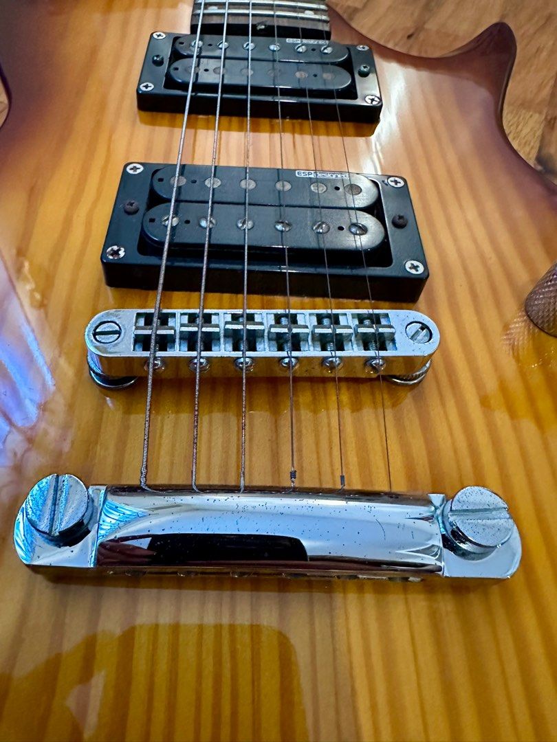 ESP LTD EC-10 Electric Guitar (Category: Musical Instruments) located in Manila. Submitted by rc103 (Listing ID 1413555498, Image 2). Description: Les Paul Design Good condition All working All original Never been repaired Only used indoor as a hobby Minimal hairline usage scratches No swap No meetup Pickup only at our place. Filinvest East Cainta Rizal Schedule in advance Free padded case RFS: Barely used .