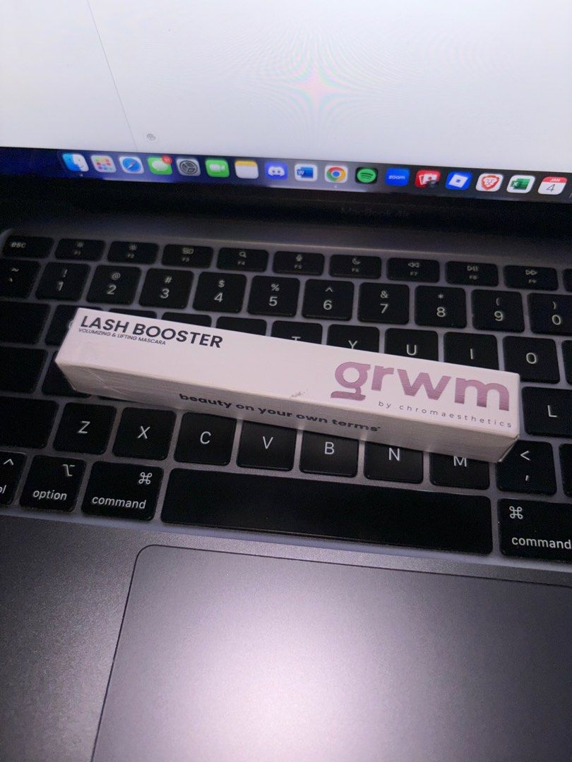 GRWM Lash Booster Volumizing & Lifting Mascara (Category: Makeup) located in Quezon City. Submitted by ekdcr_ (Listing ID 1413611051, Image 1). Description: unused and sealed manuf date: aug 2023 expiration date: aug 2026 negotiable!.