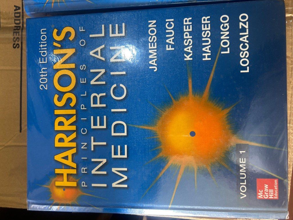 HardBound Harrison Internal Medicine (Highlighted) (Category: Textbooks) located in Makati City. Submitted by liachu25 (Listing ID 1413466722, Image 1). Description: Get both for price of one Delivery care of buyer (within Metro Manila Pick up) With highlight .