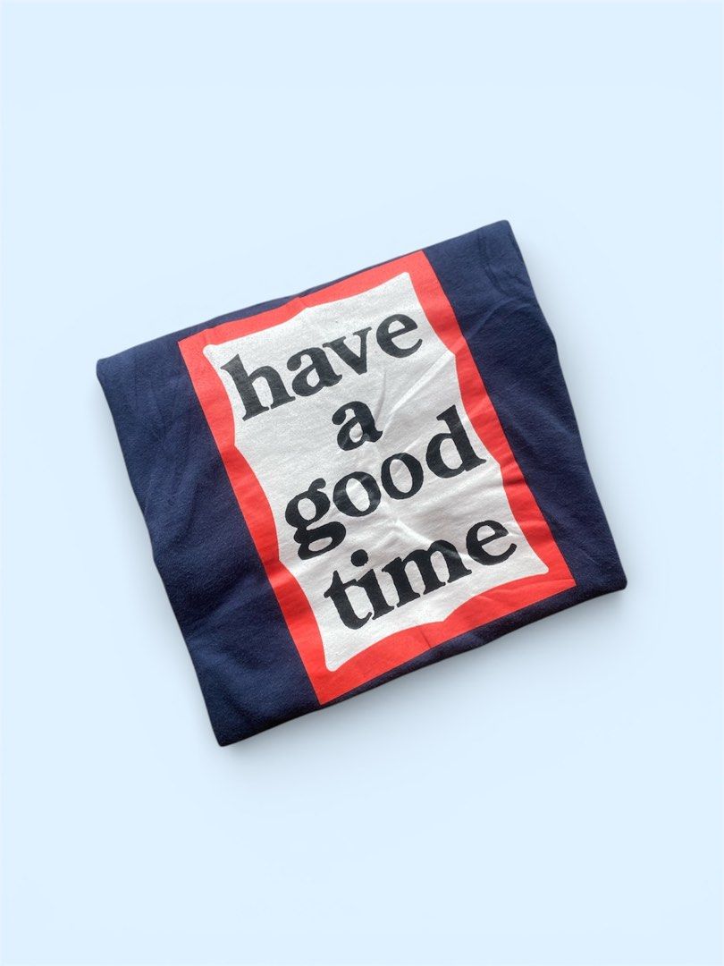 Have a Good Time Tokyo T-shirt - Medium (Category: Tshirts & Polo Shirts ) located in Manila. Submitted by godman_c (Listing ID 1413567963, Image 2). Description: Have a good time Excellent No issue Walang basag sa print 9.5/10 C.R W 21 L 28 Dm📩.