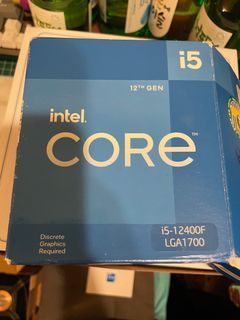 Intel Core i5-12400F CPU Stock Fan