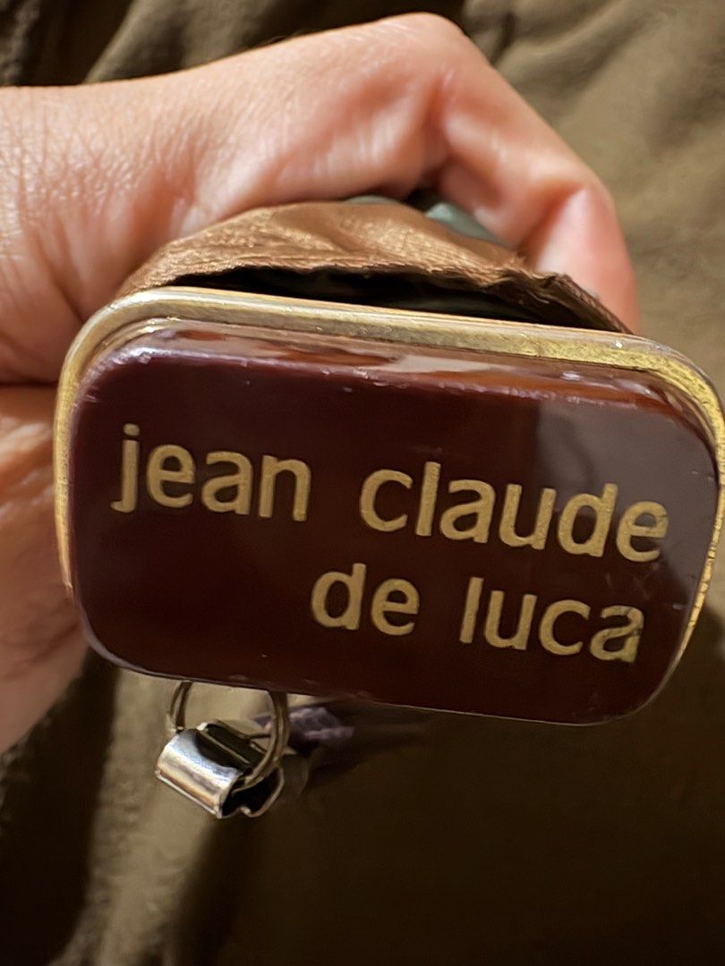 Jean Claude de Luca Umbrella (Category: Umbrellas) located in Davao. Submitted by my_picks (Listing ID 1413616406, Image 2). Description: Authentic Jean Claude de Luca umbrella purchased in Japan. In good used condition and fully functional. Has been sitting unused in the closet, hence selling. • Compact, foldable design • Classic branded print • Sturdy frame • Comes with original sleeve • No issues with opening or closing Condition: Good used co