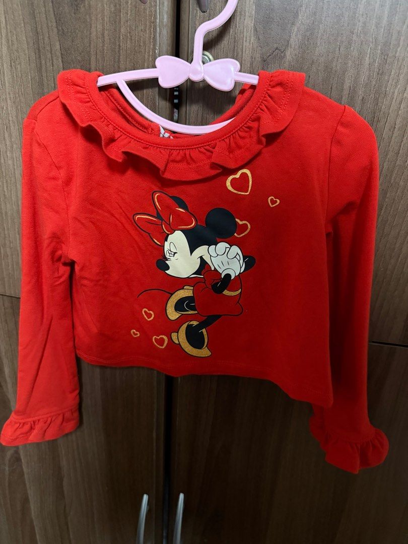 Joe Fresh red eyelet dress (Category: Babies & Kids Fashion) located in Quezon City. Submitted by bei0921 (Listing ID 1413537230, Image 3). Description: with free crop top minnie mouse.