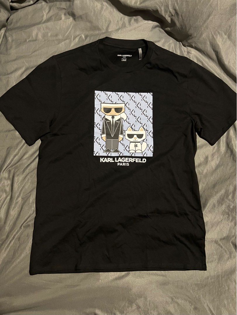 Karl Lagerfeld Tshirt Black Large (Category: Tshirts & Polo Shirts ) located in Valenzuela. Submitted by skiesdeclutter (Listing ID 1413519644, Image 1). Description: Karl Lagerfeld shirt Black Large.