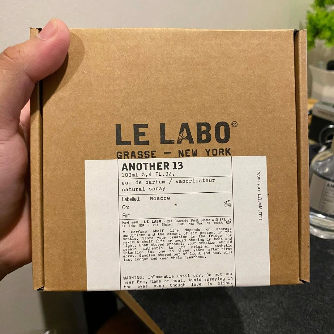 Le Labo Another 13 EDP 100ml unisex (Category: Fragrance & Deodorants) located in Antipolo. Submitted by bentakahitanoano (Listing ID 1413644878, Image 2). Description: Up for sale is a brand new, factory-sealed 100ml bottle of the cult-favorite Le Labo Another 13. Condition: 10/10 (Brand New, Sealed in Box) Size: 100ml / 3.4 fl. oz Scent Profile: Woody, musky, ethereal, and unisex..