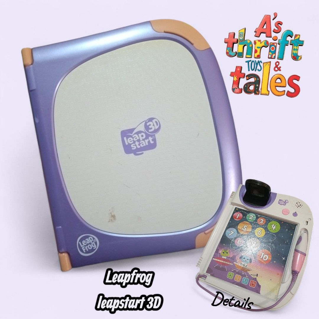 LeapFrog LeapStart 3D Educational System (Category: Educational & Learning Toys) located in Iligan City. Submitted by shehabdor98515 (Listing ID 1413646859, Image 2). Description: - LeapFrog LeapStart 3D educational learning system. - Interactive with screen and stylus. - Complete set included. - Designed for young children. - Engaging learning activities. ALL WORKING‼️ NO BOOKS INCLUDED‼️‼️ GREEN-💢 SOLD💢 PINK-799.