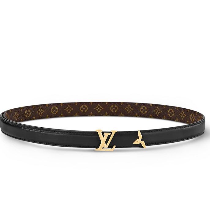 Louis Vuitton 20mm reversible belt (85cm length) (Category: Belts) located in Quezon City. Submitted by ordinary.things (Listing ID 1413440239, Image 1). Description: - Louis Vuitton reversible belt - Guaranteed authentic. Bought in LV store in Greenbelt. Can show pic of receipt as proof. - Features black leather and brown monogram sides - Includes original box, dust bag, and paper bag RFS: impulse buy. Sold in store for PHP 30,600 .