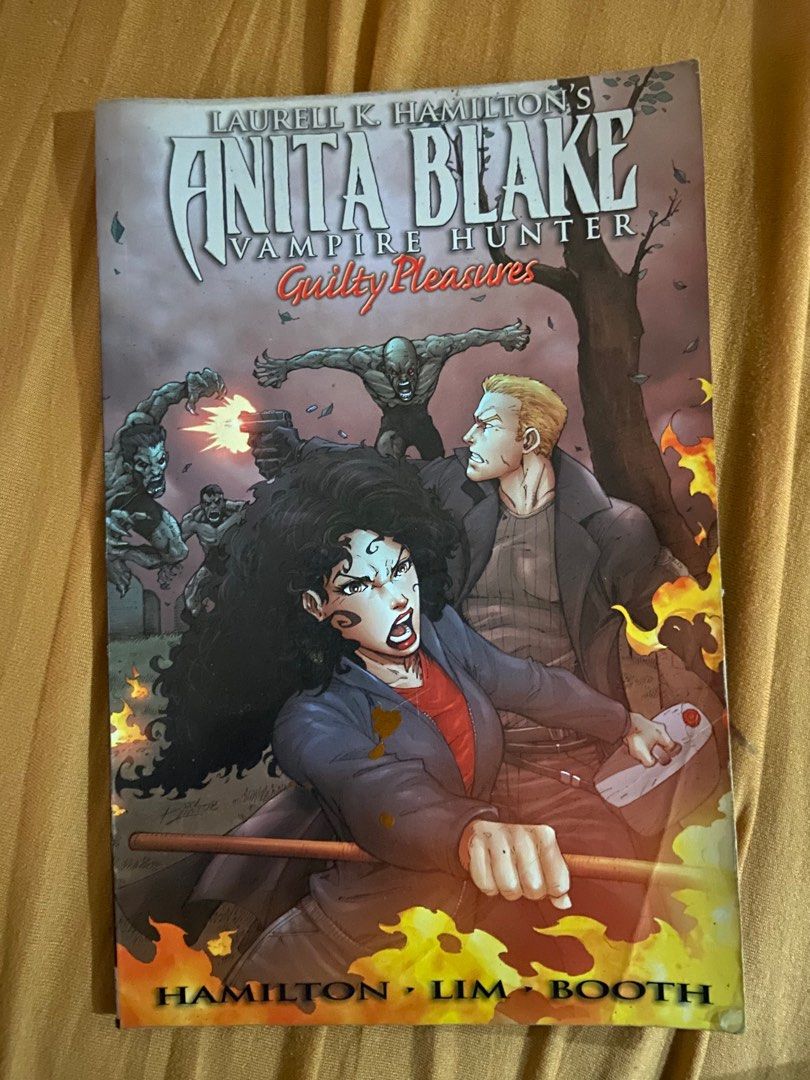 MARVEL Comic Book Anita Blake: Vampire Hunter - Guilty Pleasures (Category: Comics & Manga) located in Caloocan City. Submitted by wayvae (Listing ID 1413544230, Image 1). Description: Marvel comic book "Anita Blake: Vampire Hunter Guilty Pleasures" - authentic - no missing pages/pen markings - with flaws. can send pictures.