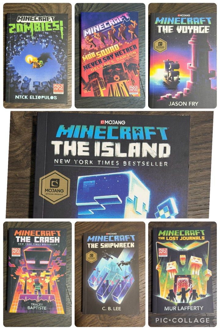 Minecraft Ook Collection Minecraft Book Collection - Set 2, Hobbies & Toys, Books & Magazines ...